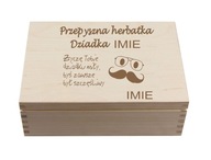 GRAVÍROVANIE KRABIČKY NA ČAJ PRE NEHO GRAVÍROVANIE KRABIČKY NA ČAJ PRE NEHO
