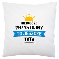 Biely vankúš pekný otec Biely vankúš pekný otec