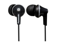 Slúchadlá do uší PANASONIC RP-HJE125E-K čierne Slúchadlá do uší PANASONIC RP-HJE125E-K čierne