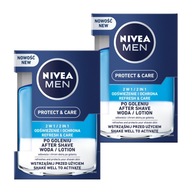 NIVEA MEN Protect & Care voda po holení 2v1 2 x 100 ml NIVEA MEN Protect & Care voda po holení 2v1 2 x 100 ml