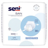 Seni San Uni anatomické plienky 32x62,5cm 30 ks.