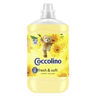 Coccolino Happy Yellow tekutina na pláchanie tkanín, odevov, 1700 ml