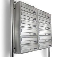 Úložný box 2x6 boxov, nerez Úložný box 2x6 boxov, nerez