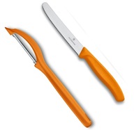 Victorinox, univerzálna škrabka + nôž 11cm, zúbkovaná čepeľ