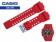 casio GA-100B GA-110FC STRAP, matný ČERVENÝ casio GA-100B GA-110FC STRAP, matný ČERVENÝ