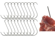 S-415 Údené háky 15cm na údenie mäsa, šunky, hrúbka 4mm