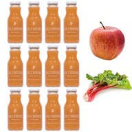 12x prírodná jablková rebarborová šťava 100% 250ml 12x prírodná jablková rebarborová šťava 100% 250ml