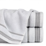 Hrubý uterák Eurofirany 70x140 strieborný 500GSM Hrubý uterák Eurofirany 70x140 strieborný 500GSM