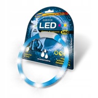 Hilton LED silikónový obojok pre psa M/L Hilton LED silikónový obojok pre psa M/L