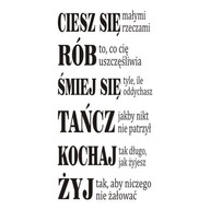 Citát nálepky na stenu - Užite si... 207 Citát nálepky na stenu - Užite si... 207