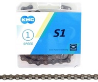 Reťaz KMC S1, 1/2 x 1/8, 112 článkov, 8,6 mm, hnedá, 1-rýchlostná Reťaz KMC S1, 1/2 x 1/8, 112 článkov, 8,6 mm, hnedá, 1-rýchlostná
