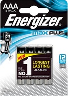 Batéria Energizer Max Plus AAA / LR3 - 4 ks. Batéria Energizer Max Plus AAA / LR3 - 4 ks.