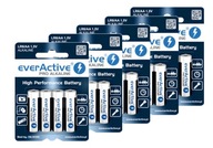 Profesionálne alkalické batérie EverActive LR6 AA