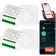 2x RELÉOVÝ SPÍNAČ WiFi SPÍNAČ SVETLA MINI KÁBEL S MER 2x RELÉOVÝ SPÍNAČ WiFi SPÍNAČ SVETLA MINI KÁBEL S MER