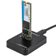 Qoltec SSD dokovacia stanica M.2 SATA/PCIe NGFF/NVMe USB-C 3.1 max 2TB 10Gb/s