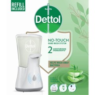 Bezdotykový aplikátor tekutého mydla DETTOL Náplň antibakteriálnej sady Bezdotykový aplikátor tekutého mydla DETTOL Náplň antibakteriálnej sady