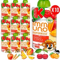 KUBUŚ IMMUNO pena BEZ CUKRU IMUNITA MANGO ACEROLA POMERANČ 100g x10 1KG KUBUŚ IMMUNO pena BEZ CUKRU IMUNITA MANGO ACEROLA POMERANČ 100g x10 1KG