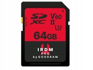 Pamäťová karta SDXC GOODRAM IRDM PRO 64 GB UHS-II