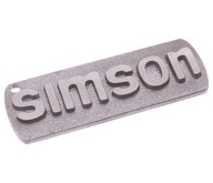 Hliníkový prívesok na kľúče Simson S50 S51 Hliníkový prívesok na kľúče Simson S50 S51