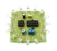 AR191/B Policajný maják LED modrý DIY kit AR191/B Policajný maják LED modrý DIY kit