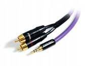 MELODIKA MDMJ2R30 KÁBEL JACK 3,5 - 2 RCA CINCH 3m MELODIKA MDMJ2R30 KÁBEL JACK 3,5 - 2 RCA CINCH 3m