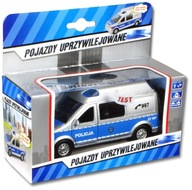POLICAJNÝ BUS auto so signálkami a svetlom 6889 POLICAJNÝ BUS auto so signálkami a svetlom 6889