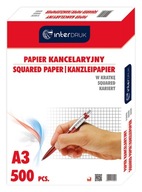 Štvorcový kancelársky papier A3, 500 listov Štvorcový kancelársky papier A3, 500 listov