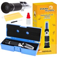 REFRAKTOMETER PRE MED VODY CUKROMETER ATC SET BRIX OBSAH OLEJA VODY REFRAKTOMETER PRE MED VODY CUKROMETER ATC SET BRIX OBSAH OLEJA VODY