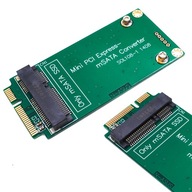 Mini PCI Express Adaptér prevodníka PCIe na mSata SSD