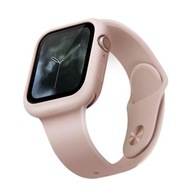 Puzdro Uniq Lino pre Apple Watch 4 / 5 / 6 / SE 44mm - ružové
