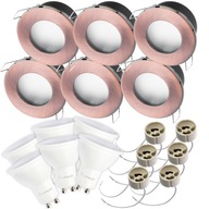 6x IP44 Hermetické svietidlo + LED GU10 5W SOFFIT 6x IP44 Hermetické svietidlo + LED GU10 5W SOFFIT