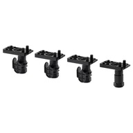 IKEA METOD Noha kuchynskej linky 6,5 cm 4 ks IKEA METOD Noha kuchynskej linky 6,5 cm 4 ks