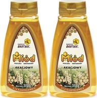 Akáciový med Sądecki Bartnik 370g x2 Akáciový med Sądecki Bartnik 370g x2