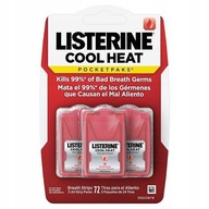 Listerine Cool Heat listy 3x24 listov
