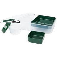 LUNCHBOX s priehradkami, nádoba na jedlo + omáčka LUNCHBOX s priehradkami, nádoba na jedlo + omáčka