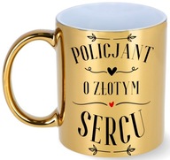 zlatý hrnček darček pre policajtku policajtku zlatý hrnček darček pre policajtku policajtku