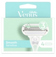 Gillette, Venus Smooth, Náhradné kazety, 4 kusy Gillette, Venus Smooth, Náhradné kazety, 4 kusy
