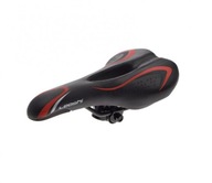 Sedačka na MTB bicykel čierna/červená 285x145 Sedačka na MTB bicykel čierna/červená 285x145