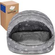 Búdka do postele pre psov a mačky L CAW BOOTH + KOŽUŠINA Búdka do postele pre psov a mačky L CAW BOOTH + KOŽUŠINA