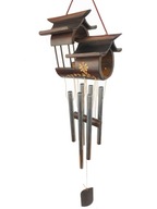 VETROVÉ ZVONKY z bambusu, veľký PAGODA DOM 75 cm VETROVÉ ZVONKY z bambusu, veľký PAGODA DOM 75 cm