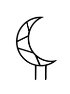 Rastlinný kvetinový oporný rebrík pergola mesiac M