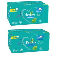 Vlhčené obrúsky Pampers Fresh Clean 960 ks Vlhčené obrúsky Pampers Fresh Clean 960 ks