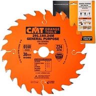 CMT Pílový kotúč na rezanie dreva 160x30mm 24 zubov