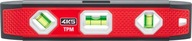 MAGNETICKÉ LEVEL TORPEDO MINI 4K5 25cm 3 úrovne 1mm/m MAGNETICKÉ LEVEL TORPEDO MINI 4K5 25cm 3 úrovne 1mm/m