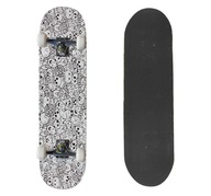 Klasický skateboard Emotikon ABEC5 Drevený