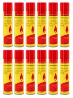 12X RONSON ZAPAĽOVAČ PLYN 250ml + 50ml + APLIKÁTORY