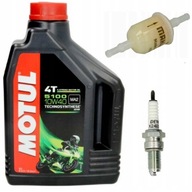 MOTUL OLEJ + zapaľovacia sviečka + filter Quad Barossa SMC 150/170cc MOTUL OLEJ + zapaľovacia sviečka + filter Quad Barossa SMC 150/170cc