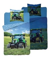 Obliečky 140x200 Žiariaci traktor zelená Fluorescenčná Obliečky 140x200 Žiariaci traktor zelená Fluorescenčná