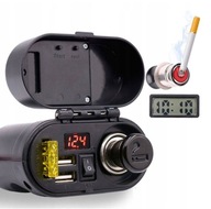 Zásuvka pre zapaľovač cigariet FreedConn Moto USB 3.1A MC16