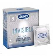 Durex Invisible XL Enlarged 3 ks.